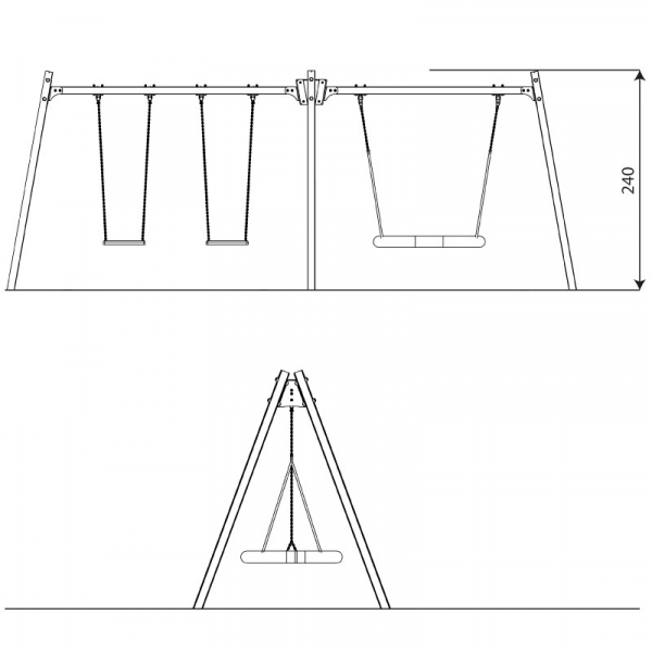 Качели NP 1494